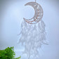 60cm Mixed Crystal Chips Moon Shape Dreamcatcher Bulk Wholesale