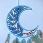 60cm Mixed Crystal Chips Moon Shape Dreamcatcher Bulk Wholesale