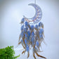 60cm Mixed Crystal Chips Moon Shape Dreamcatcher Crystal Healing Bulk Wholesale