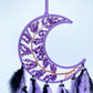 60cm Mixed Crystal Chips Moon Shape Dreamcatcher Bulk Wholesale