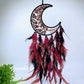 60cm Mixed Crystal Chips Moon Shape Dreamcatcher Crystal Healing Bulk Wholesale