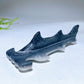 4.8" Taiji Stone Hammerhead Shark Carving Crystal Healing Bulk Wholesale