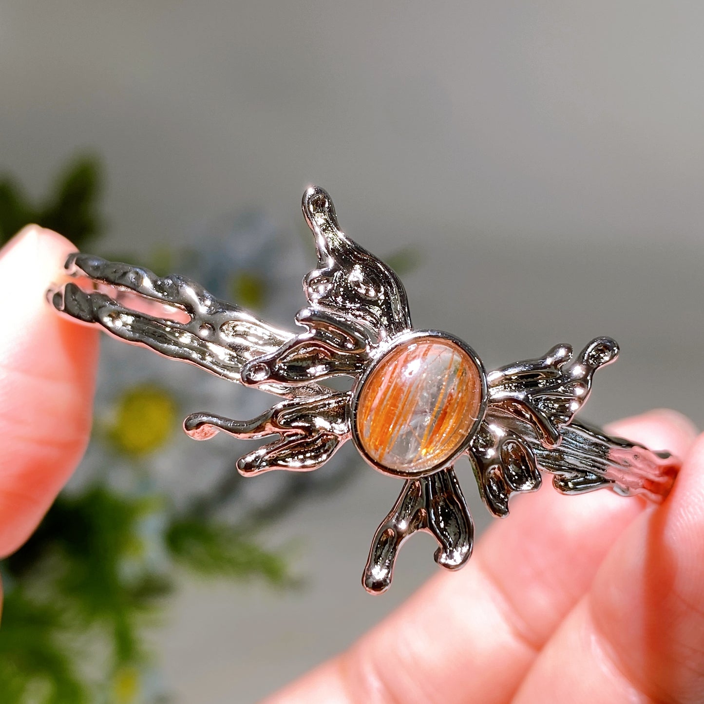 Crystal Butterfly Bangle Crystal Healing Bulk Wholesale