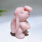 2.6" Crystal Rabbit Carving Crystal Healing Bulk Wholesale