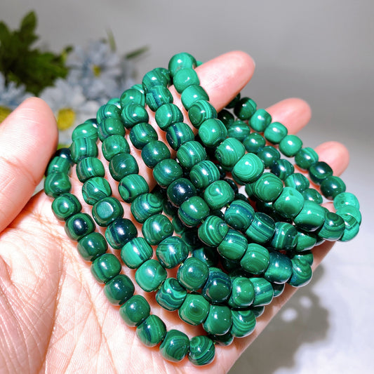 8mm Malachite Bracelet Crystal Healing Bulk Wholesale