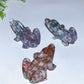 4.0"-4.2" Ocean Jasper Frog Carving Crystal Healing Bulk Wholesale