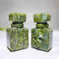 3.5" Natural Serpentine Poison Bottle Carving for Halloween Crystal Healing Bulk Wholesale
