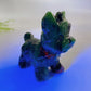 2.3" Natural Crystal Yorkshire Terrier Dog Carving Crystal Healing Bulk Wholesale