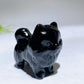 2.2" Naturla Crystal Pomeranian Dog Carving Crystal Healing Bulk Wholesale