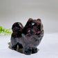 2.2" Naturla Crystal Pomeranian Dog Carving Crystal Healing Bulk Wholesale
