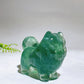 2.2" Naturla Crystal Pomeranian Dog Carving Crystal Healing Bulk Wholesale