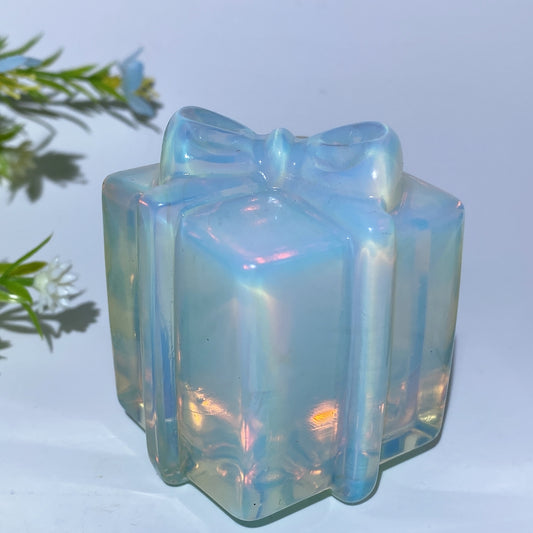 2.0"-2.2" Mixed Crystal Gift Box Carvings Bulk Wholesale