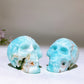 1.9" Hemimorphite Skull Carving Crystal Healing Bulk Wholesale