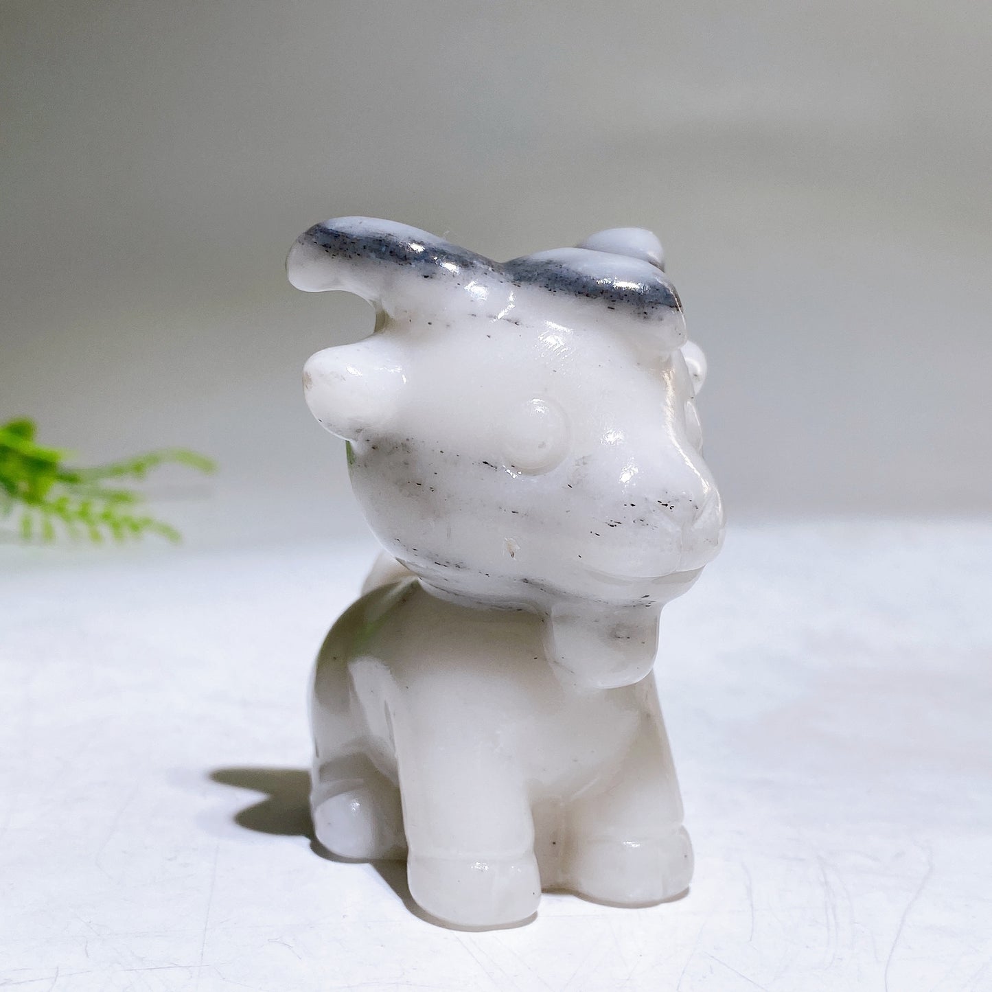 2.3" Natural Crystal Goat Carving Crystal Healing Bulk Wholesale