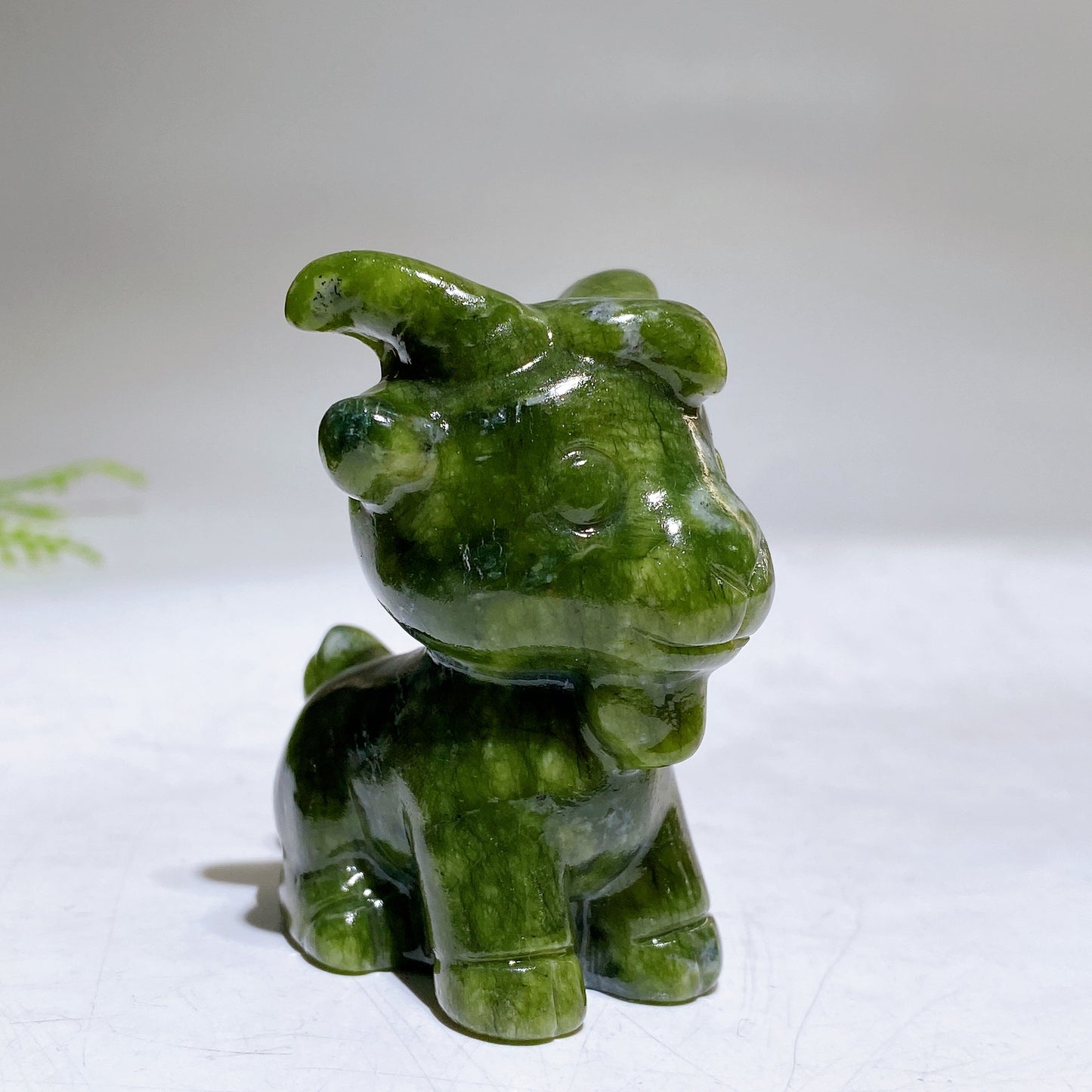 2.3" Natural Crystal Goat Carving Crystal Healing Bulk Wholesale
