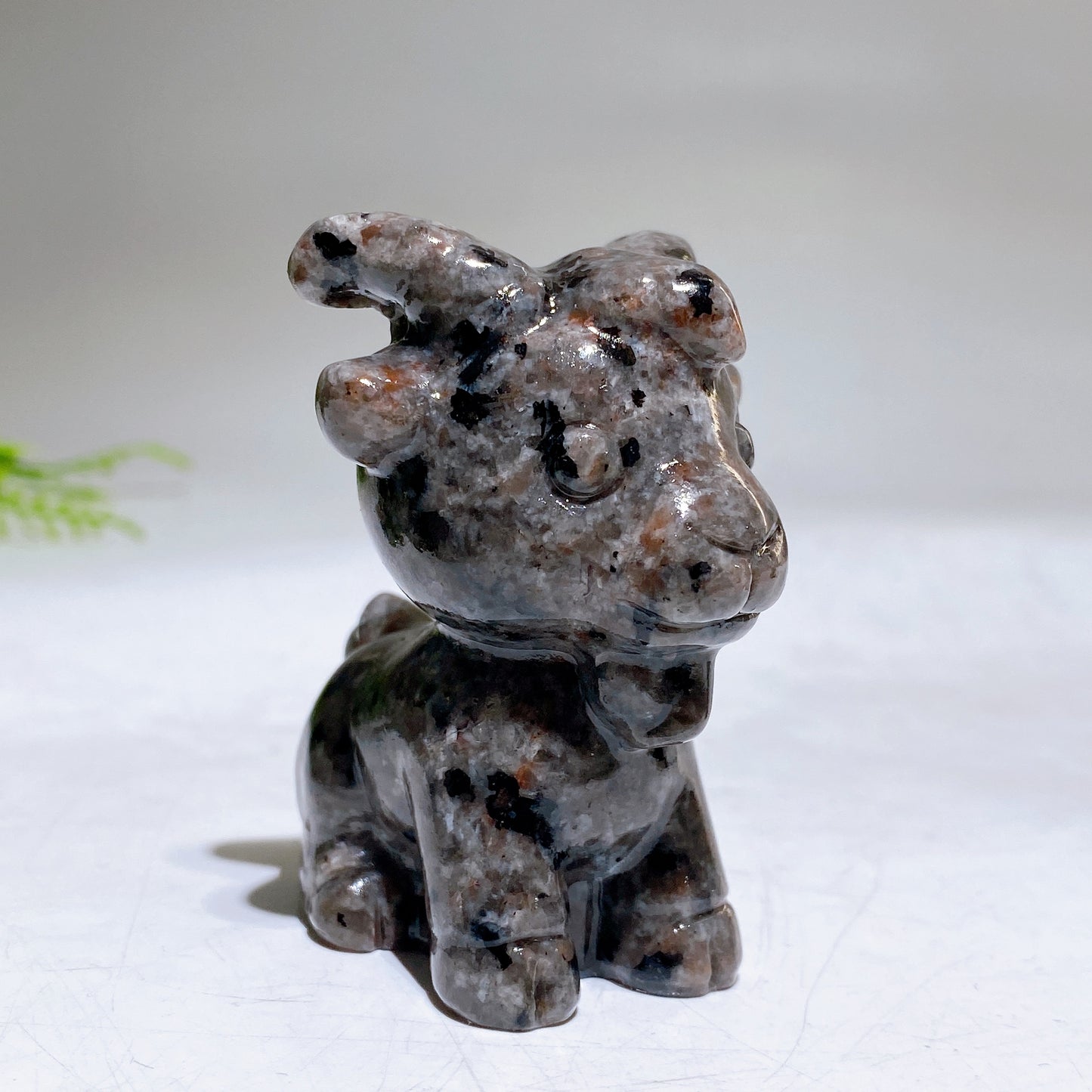 2.3" Natural Crystal Goat Carving Crystal Healing Bulk Wholesale