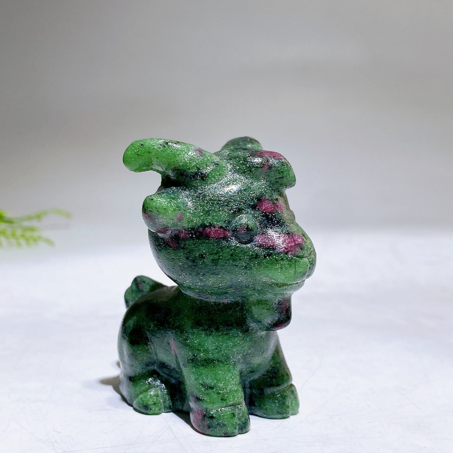 2.3" Natural Crystal Goat Carving Crystal Healing Bulk Wholesale