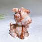 2.3" Natural Crystal Goat Carving Crystal Healing Bulk Wholesale