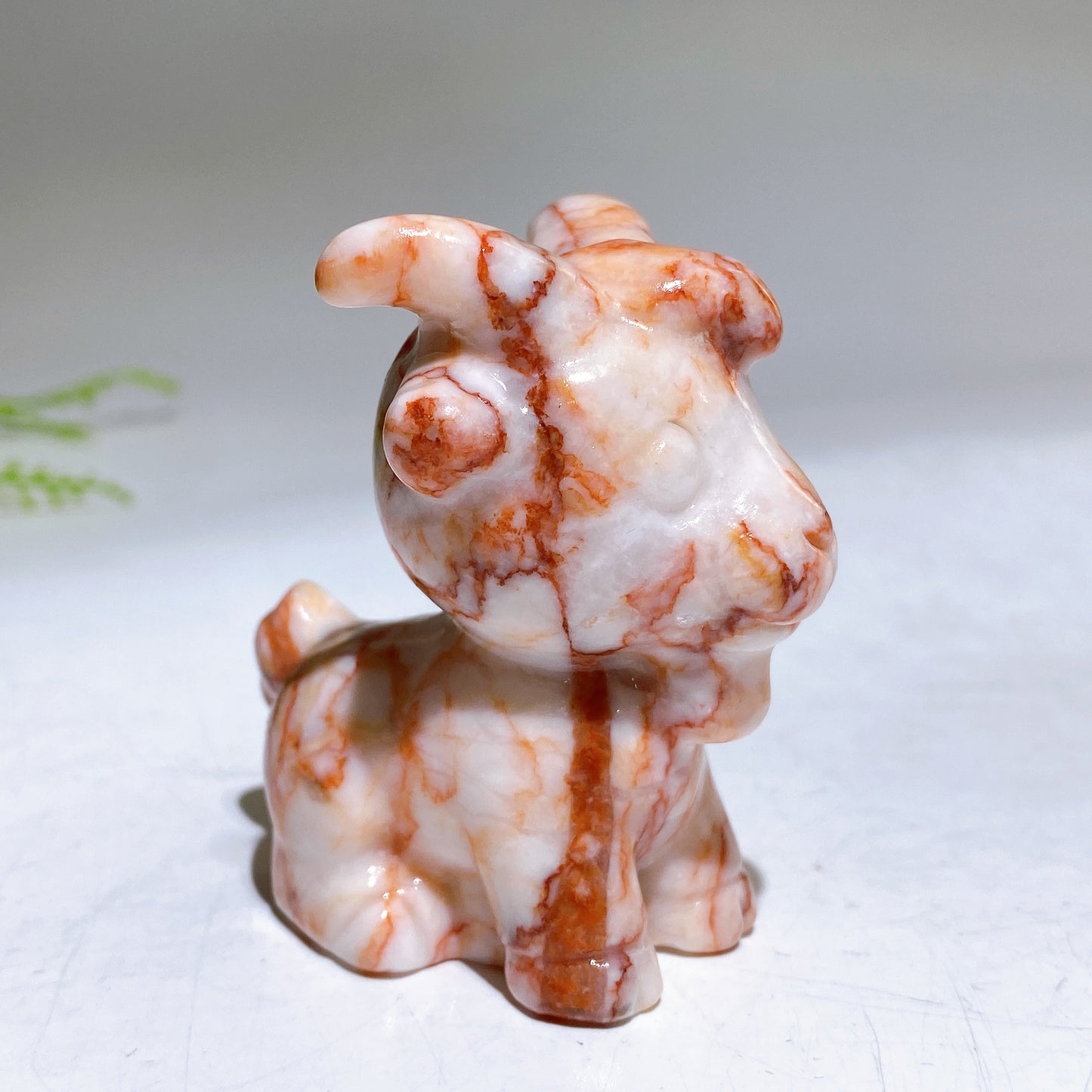 2.3" Natural Crystal Goat Carving Crystal Healing Bulk Wholesale