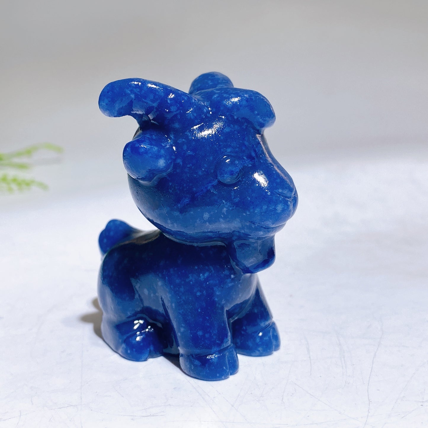 2.3" Natural Crystal Goat Carving Crystal Healing Bulk Wholesale