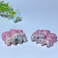 1.2"-1.5" Peru Rhodonite Mini Carvings Crystal Healing Bulk Wholesale