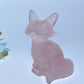 2.3" Mixed Crystal Fox Carvings Bulk Wholesale