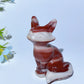 2.3" Mixed Crystal Fox Carvings Bulk Wholesale