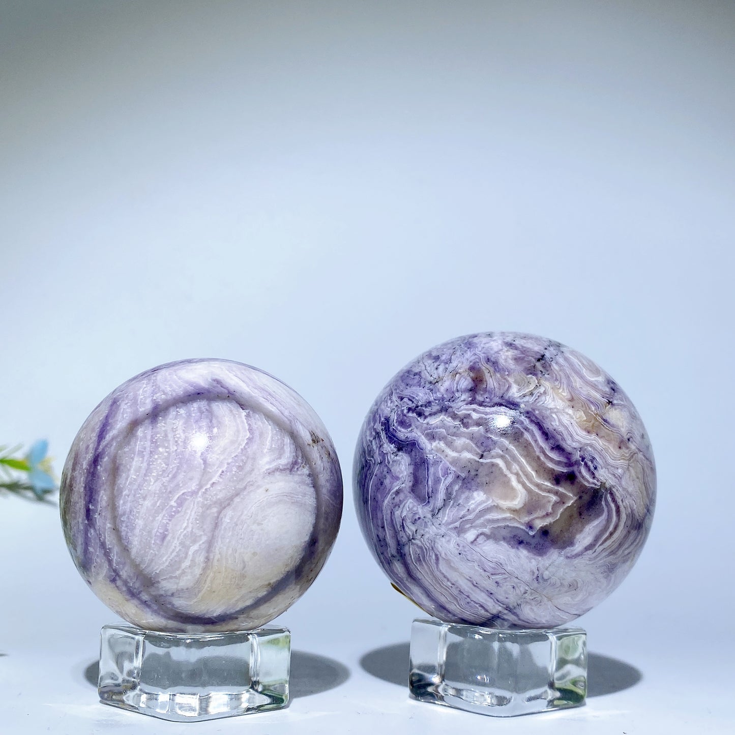 1.5"-3.0" Purple Turquoise Sphere Bulk Wholesale