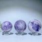 1.5"-3.0" Purple Turquoise Sphere Bulk Wholesale