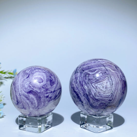 1.5"-3.0" Purple Turquoise Sphere Crystal Healing Bulk Wholesale