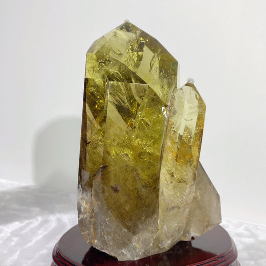 Unique Rainbow Citrine Tower