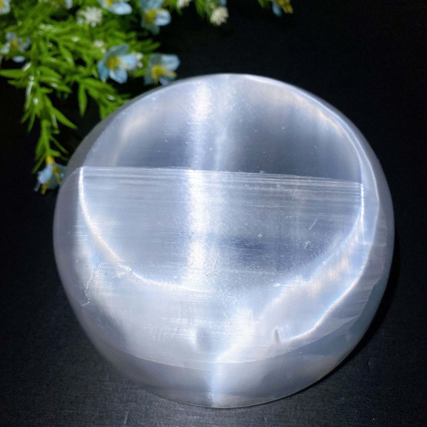 12cm Selenite Bowl Carvings Crystal Healing Bulk Wholesale