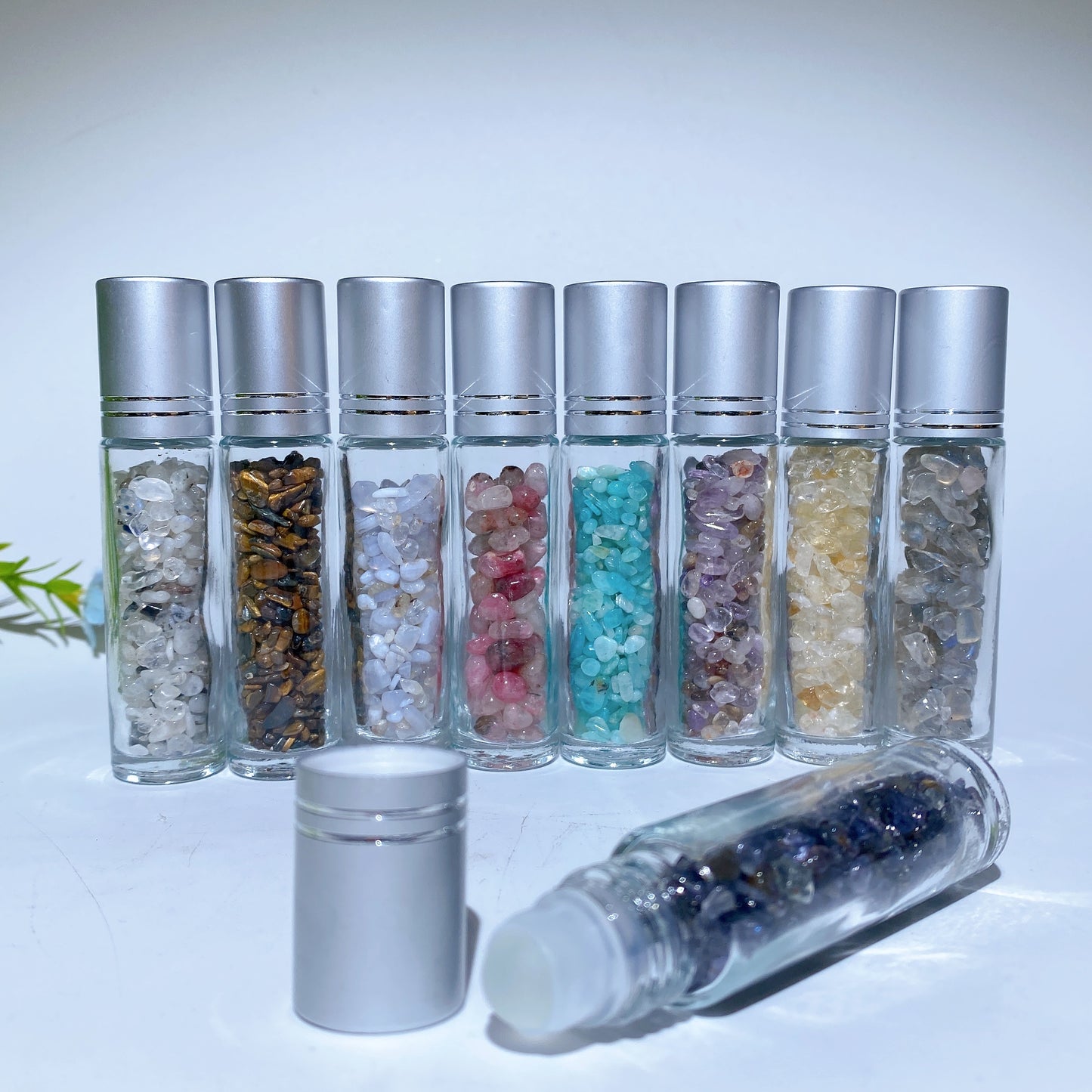 Mixed Crystal Oil Roller Crystal Healing Bulk Wholesale