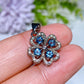 Cooper Silver Plated Crystal Pendant Crystal Healing Bulk Wholesale