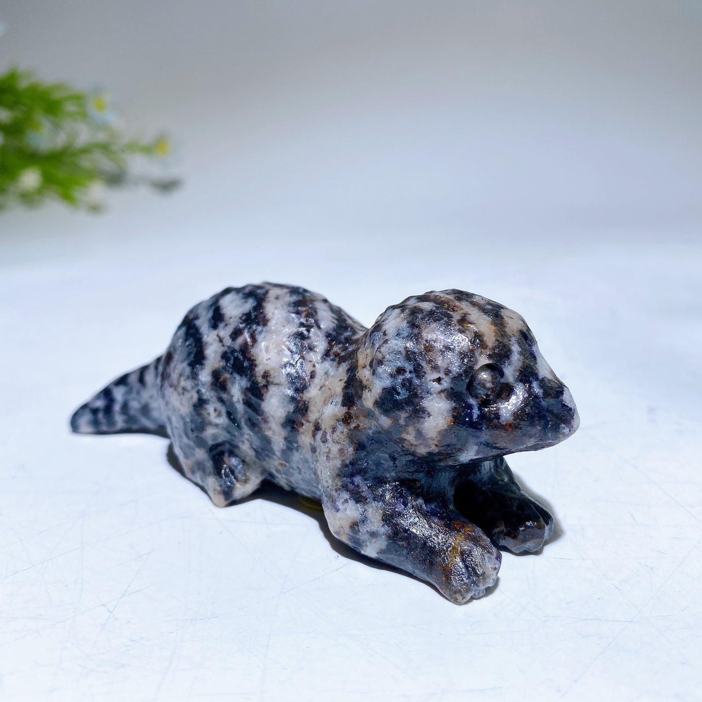 3.5" Natural Gemstone Crystal Beaver Carving Crystal Healing Bulk Wholesale