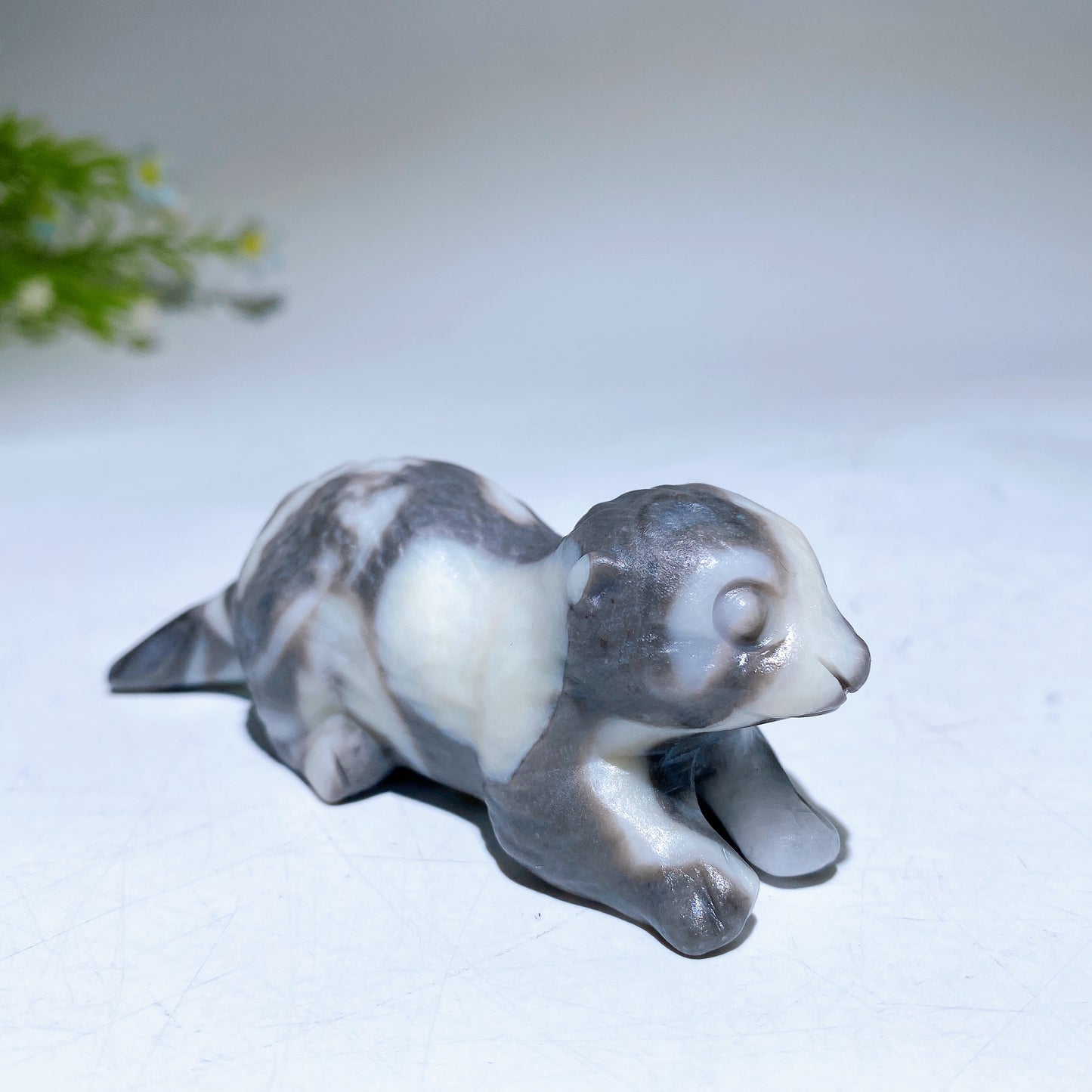 3.5" Natural Gemstone Crystal Beaver Carving Crystal Healing Bulk Wholesale