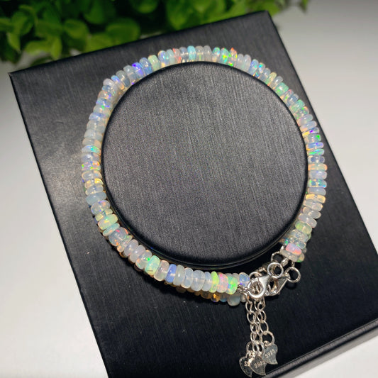4mm Rainbow Opal Bracelet Bulk Wholesale