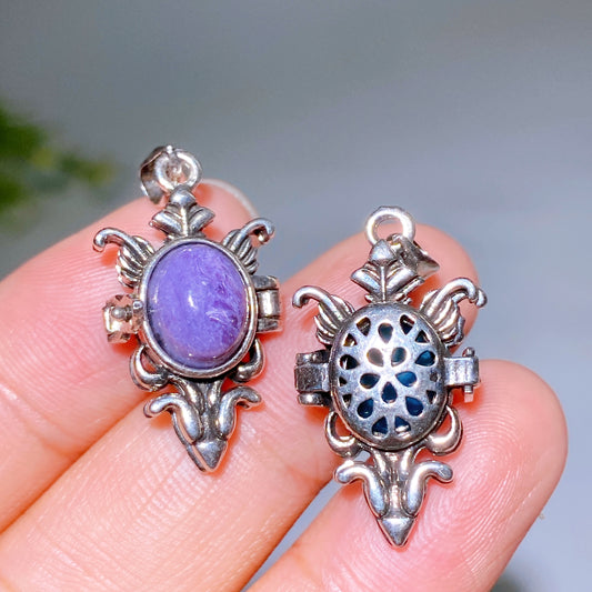 25mm Multi-Material Natural Crystal Pendant Crystal Healing Bulk Wholesale