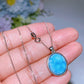 925 Silver Larimar Earrings Necklace Crystal Healing Bulk Wholesale