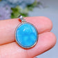 925 Silver Larimar Earrings Necklace Crystal Healing Bulk Wholesale