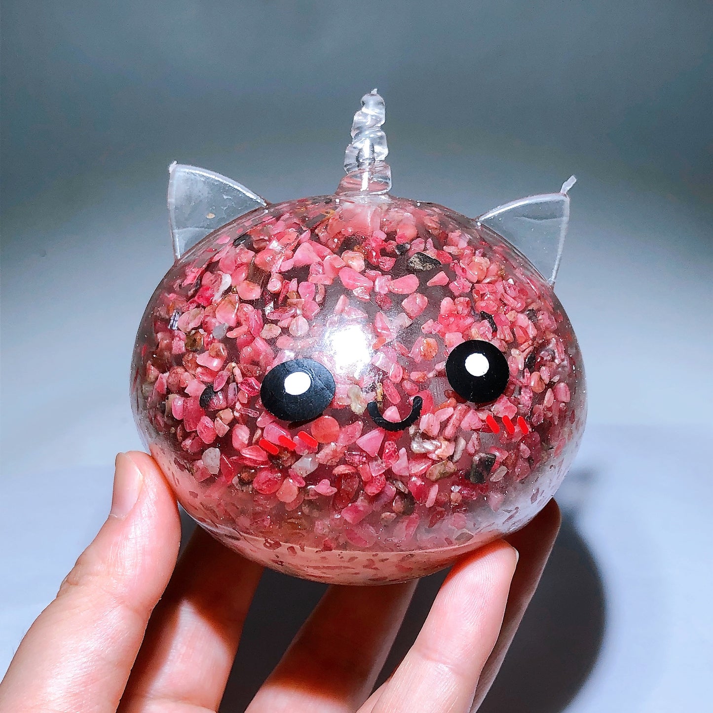 Crystal Chips Infused Squishy Toy Stress Relief Toy Wholesale
