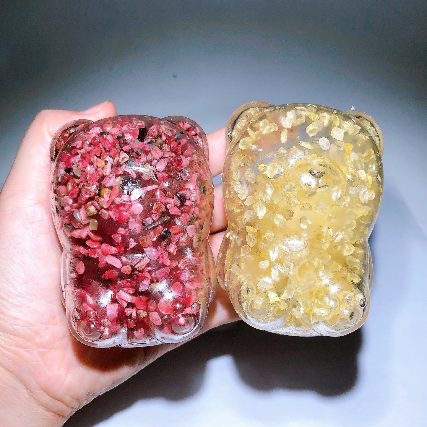 Crystal Chips Infused Squishy Toy Stress Relief Toy Wholesale