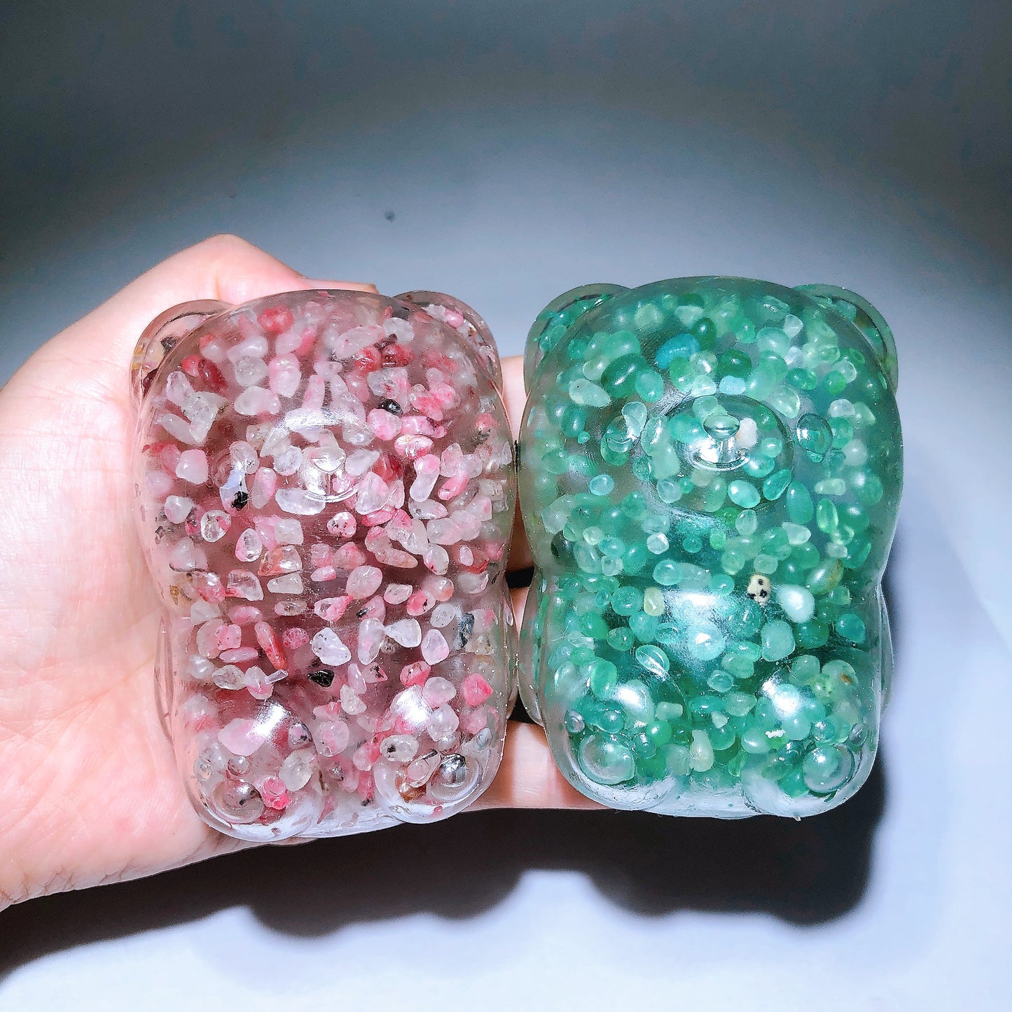 Crystal Chips Infused Squishy Toy Stress Relief Toy Wholesale