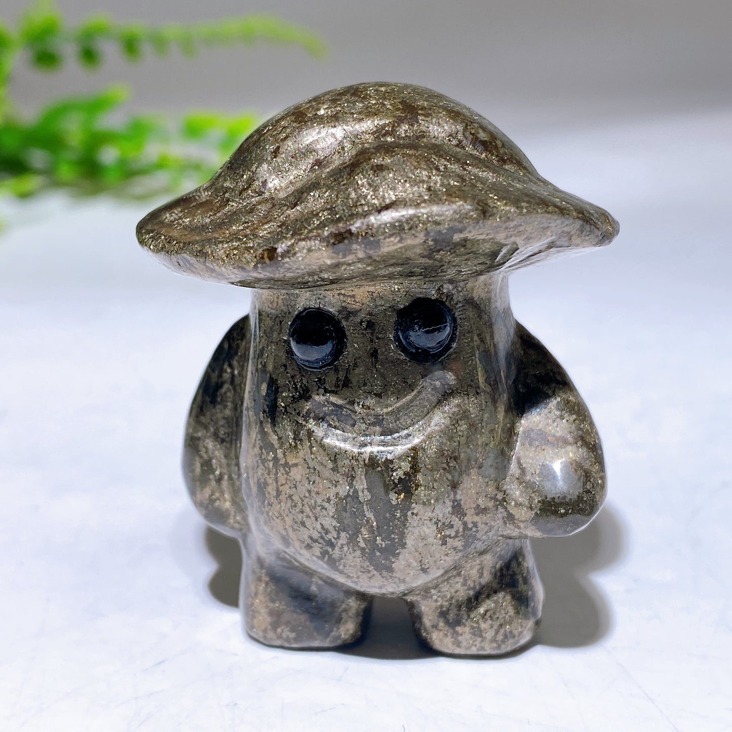 1.9" Mixed Crystal Mushroom Kid Carving Crystal Healing Bulk Wholesale
