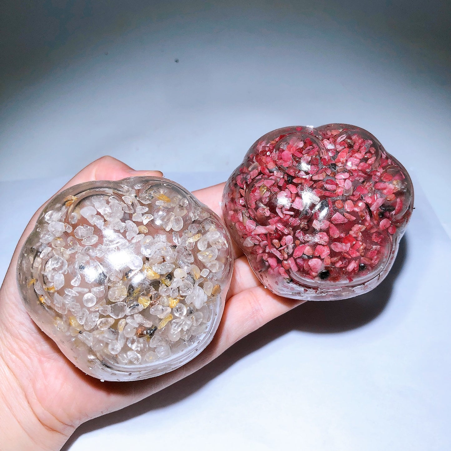 Crystal Chips Infused Squishy Toy Stress Relief Toy Wholesale