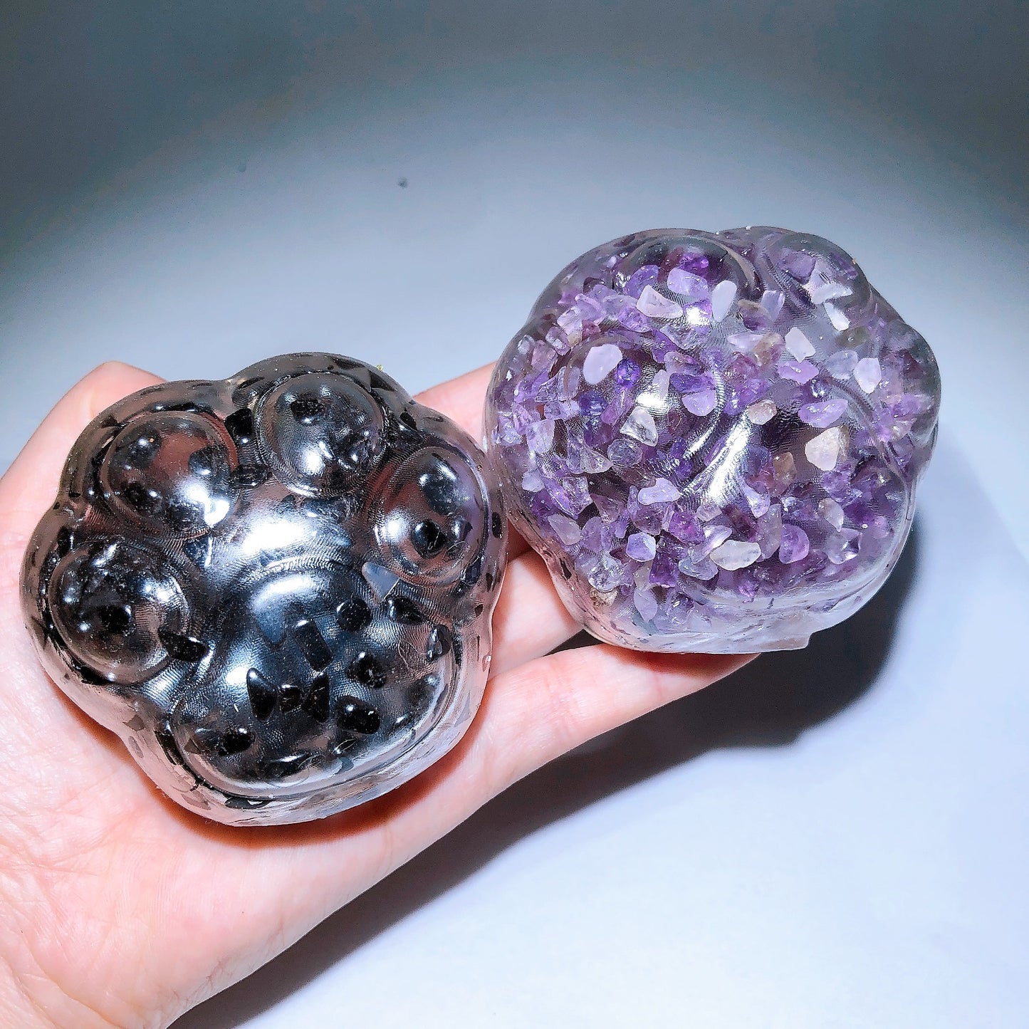 Crystal Chips Infused Squishy Toy Stress Relief Toy Wholesale