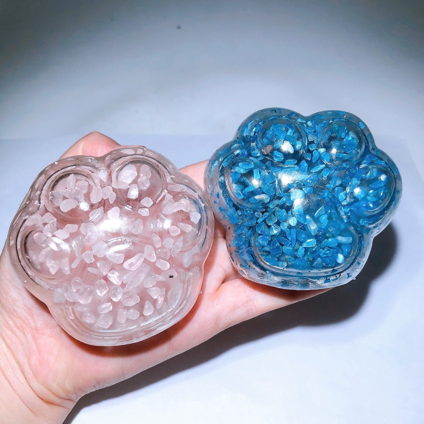 Crystal Chips Infused Squishy Toy Stress Relief Toy Wholesale