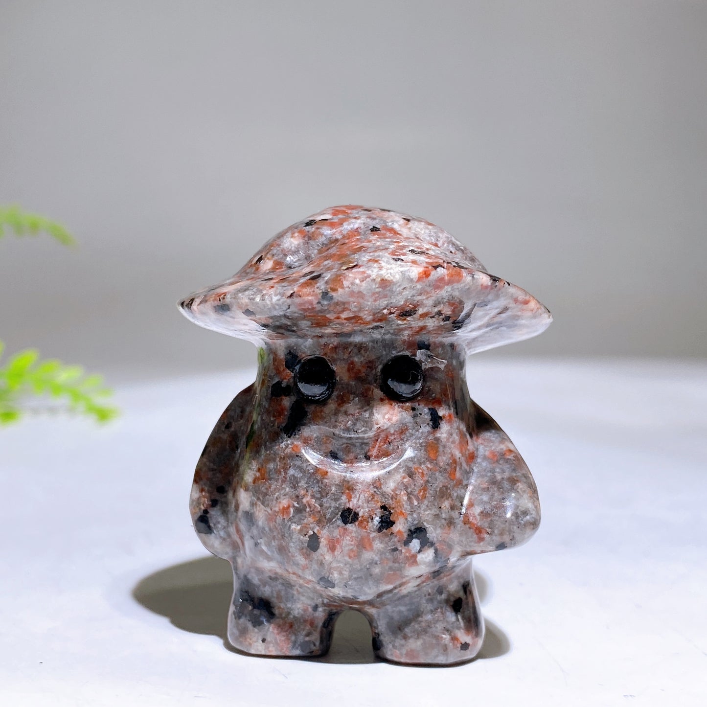 1.9" Mixed Crystal Mushroom Kid Carving Crystal Healing Bulk Wholesale