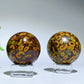 1.5"-2.0" Fruit Jasper Sphere Crystal Healing Bulk Wholesale