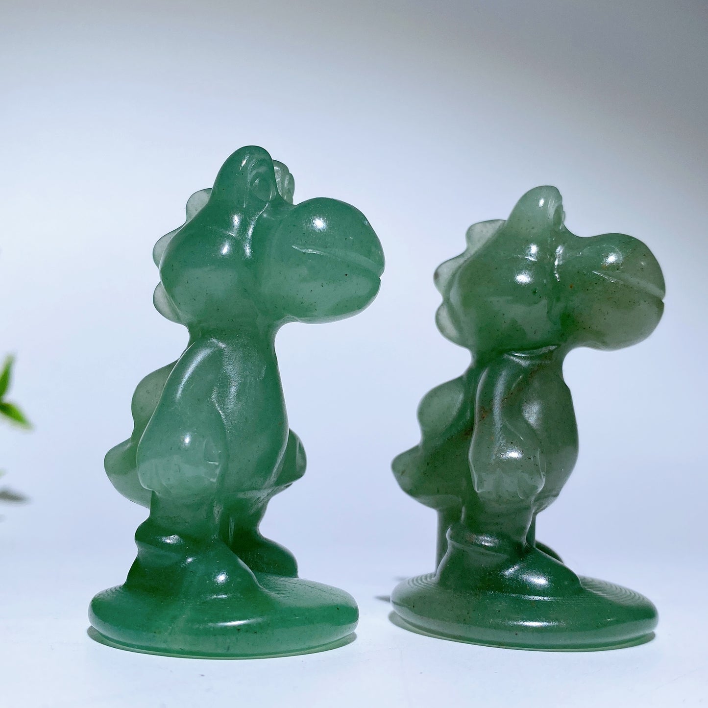 2.5" Green Aventurine Orange Calcite Cartoon Carvings Crystal Healing Bulk Wholesale